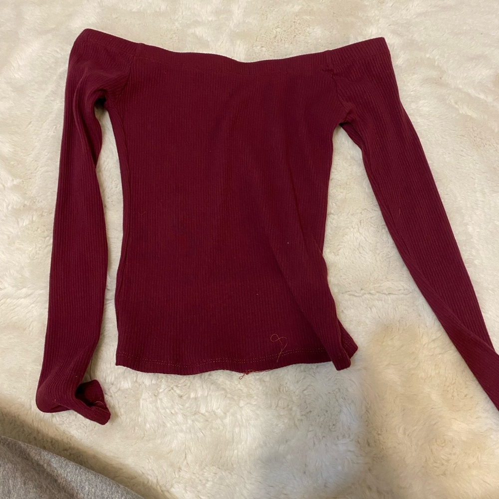 off the shoulder top